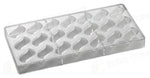 STAMPO PER PRALINE BONBONS BACHOUR MM 275X135 21 PEZZI 42 X 21 X H 18 MM - VOL. 10 GR - PC48FR - PAVONI ITALIA - STAMPI