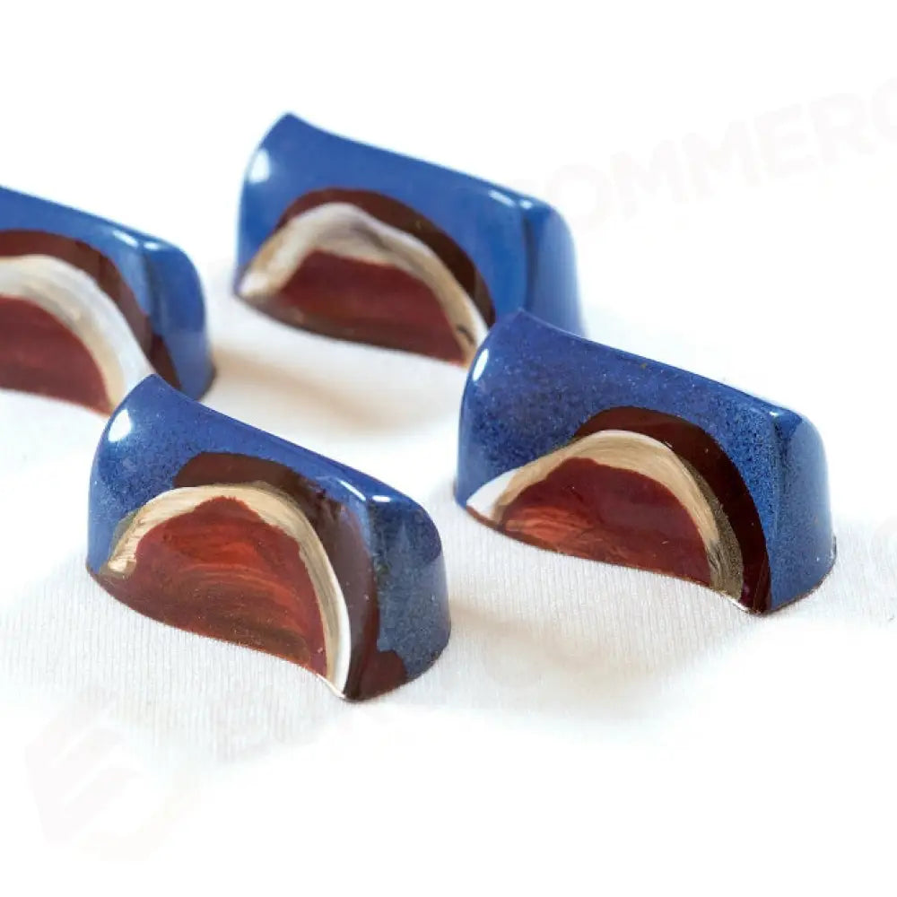 STAMPO PER PRALINE BONBONS BACHOUR MM 275X135 21 PEZZI 42 X 21 X H 18 MM - VOL. 10 GR - PC48FR - PAVONI ITALIA - STAMPI