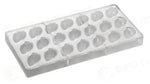 STAMPO PER PRALINE BONBONS BACHOUR MM 275X135 21 PEZZI 43 X 25 X H 17 MM - VOL. 10 GR - PC41FR - PAVONI ITALIA - STAMPI
