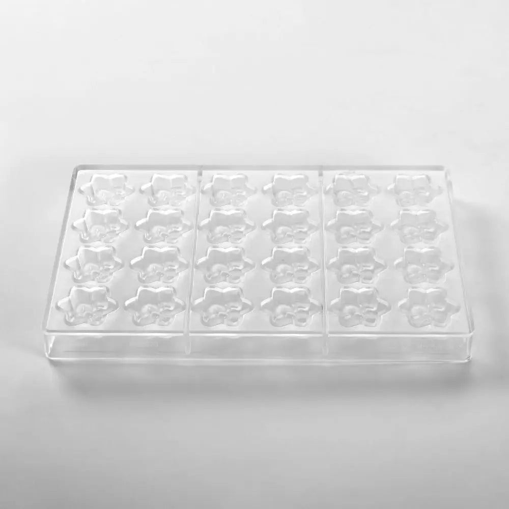 STAMPO PER PRALINE BOUQUET MM 275X175 24 IMPRONTE Ø MM 38X13 H - VOL. ~10 G - PC5073FR - PAVONI ITALIA - STAMPI