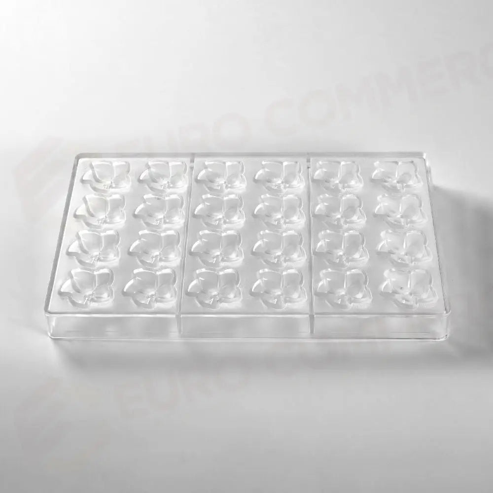 STAMPO PER PRALINE FLORA MM 275X175 24 IMPRONTE Ø MM 38X12 H- VOL. ~10 G - PC5072FR - PAVONI ITALIA - STAMPI