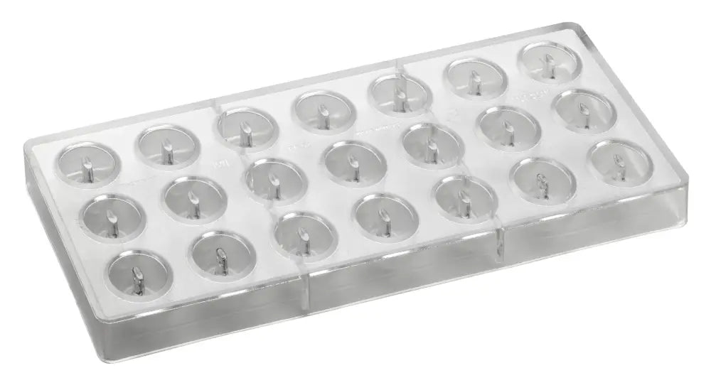 STAMPO PER PRALINE ICONIC MM 275X135 21 PEZZI - 31 X 29 X H 16 MM - VOL. 10 GR - PC52FR - PAVONI ITALIA - STAMPI