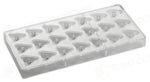STAMPO PER PRALINE ICONIC MM 275X135 21 PEZZI - 33 X 30 X H 15 MM - VOL. 10 GR - PC49FR - PAVONI ITALIA - STAMPI
