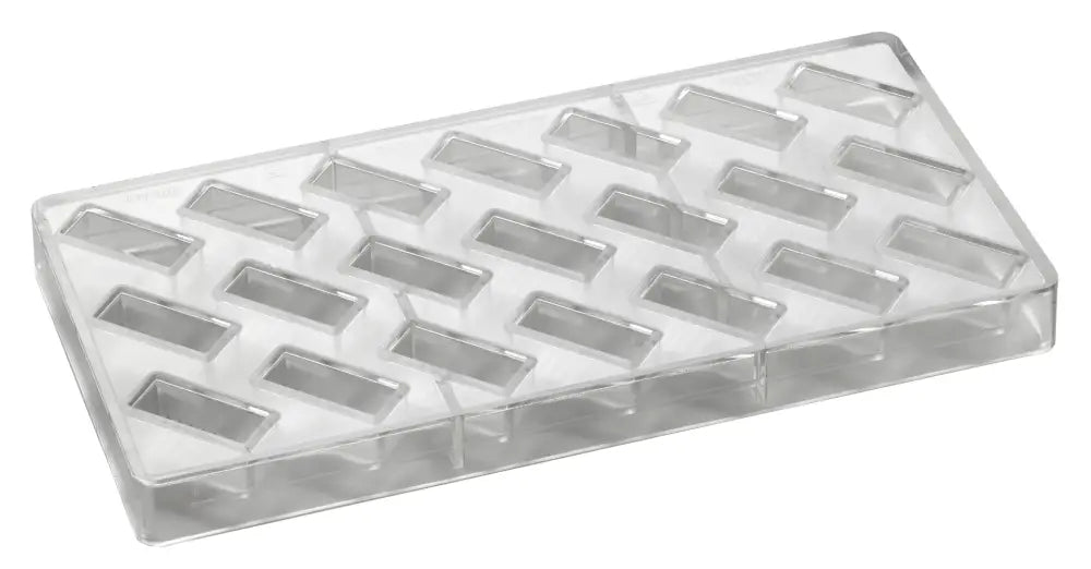 STAMPO PER PRALINE INNOVATION MM 275X135 21 PEZZI 15 X 37 X H 15 MM - VOL. 10 GR - PC03FR - PAVONI ITALIA - STAMPI