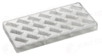 STAMPO PER PRALINE INNOVATION MM 275X135 21 PEZZI 16 X 37 X H 16 MM - VOL. 10 GR - PC06FR - PAVONI ITALIA - STAMPI