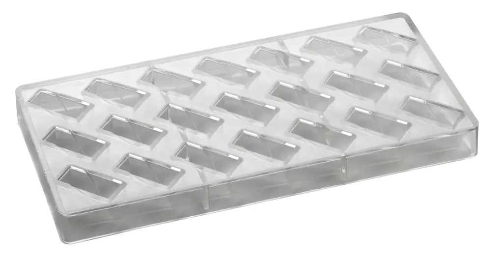 STAMPO PER PRALINE INNOVATION MM 275X135 21 PEZZI 17 X 37 X H 17 MM - VOL. 10 GR - PC02FR - PAVONI ITALIA - STAMPI