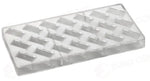 STAMPO PER PRALINE INNOVATION MM 275X135 21 PEZZI 17 X 37 X H 17 MM - VOL. 10 GR - PC05FR - PAVONI ITALIA - STAMPI