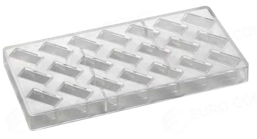 STAMPO PER PRALINE INNOVATION MM 275X135 21 PEZZI 17 X 37 X H 17 MM - VOL. 10 GR - PC05FR - PAVONI ITALIA - STAMPI