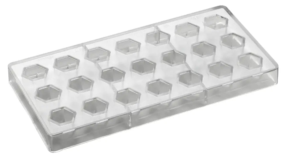 STAMPO PER PRALINE INNOVATION MM 275X135 21 PEZZI 26 X 23 X H 21 MM - VOL. 10 GR - PC15FR - PAVONI ITALIA - STAMPI