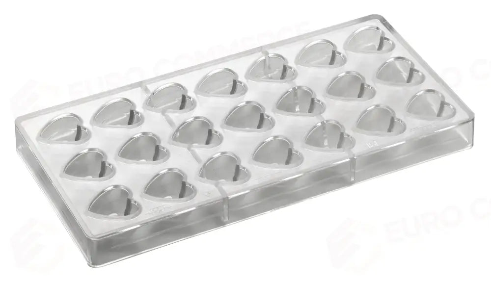 STAMPO PER PRALINE INNOVATION MM 275X135 21 PEZZI 30 X 30 X H 17 MM - VOL. 10 GR - PC17FR - PAVONI ITALIA - STAMPI