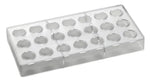 STAMPO PER PRALINE INNOVATION MM 275X135 21 PEZZI Ø 26 X H 23,5 MM - VOL. 10 GR - PC37FR - PAVONI ITALIA - STAMPI