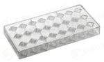 STAMPO PER PRALINE INNOVATION MM 275X135 24 PEZZI 18 X 18 X H 28 MM - VOL. 10 GR - PC21FR - PAVONI ITALIA - STAMPI
