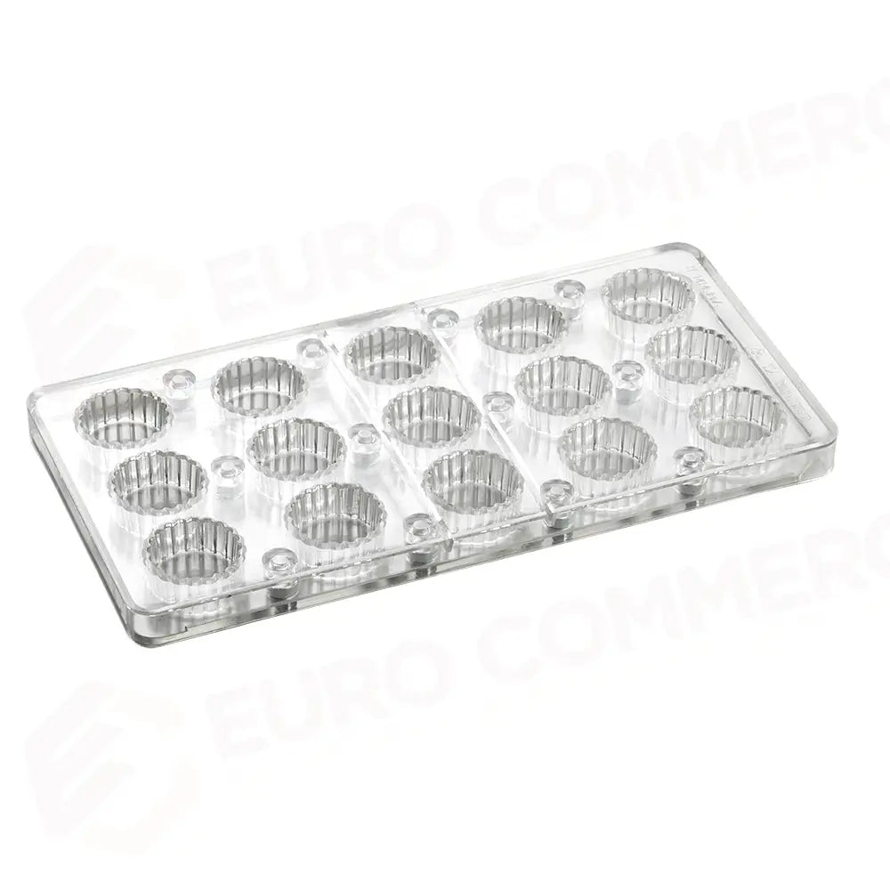 STAMPO PER PRALINE MAGNETICI MM 275X135 15 PEZZI Ø 30 MM - VOL. 13 GR - MM11FR - PAVONI ITALIA - STAMPI