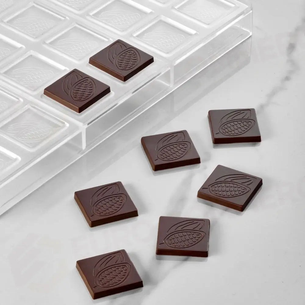 STAMPO PER PRALINE NAPOLITANER MM 275X175 24 IMPRONTE MM 32X32X4,5 H - VOL. ~5 G - PC5081FR - PAVONI ITALIA - STAMPI