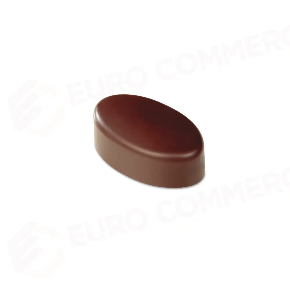 STAMPO PER PRALINE OVALI ARTISANAL MM 275X135 21 PEZZI OVALE LISCIA MM 37X21X14 H - VOL. 10 - PC115FR - PAVONI ITALIA