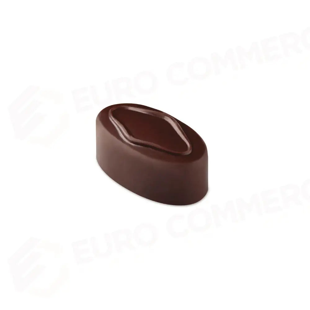 STAMPO PER PRALINE OVALI ARTISANAL MM 275X135 21 PEZZI ROMBO MM 37X21X14 H - VOL. 10 GR - PC110FR - PAVONI ITALIA