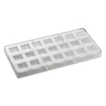 STAMPO PER PRALINE QUADRATE ARTISANAL MM 275X135 21 PEZZI FANTASY MM 26X26X13 H - VOL. 1 - PC103FR - PAVONI ITALIA