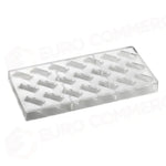 STAMPO PER PRALINE RETTANGOLARI ARTISANAL MM 275X135 21 PEZZI LINEA MM 37X16X14 H - VOL. 1 - PC106FR - PAVONI ITALIA
