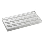 STAMPO PER PRALINE RETTANGOLARI ARTISANAL MM 275X135 21 PEZZI PUNTO MM 37X16X14 H - VOL. 1 - PC108FR - PAVONI ITALIA