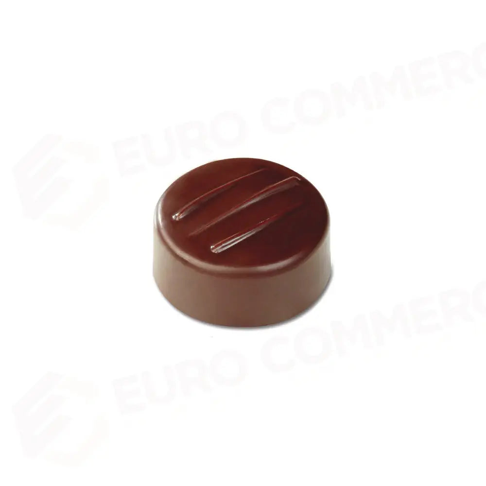 STAMPO PER PRALINE ROTONDE ARTISANAL MM 275X135 21 PEZZI FORCHETTINA Ø MM 29X14 H - VOL. - PC101FR - PAVONI ITALIA