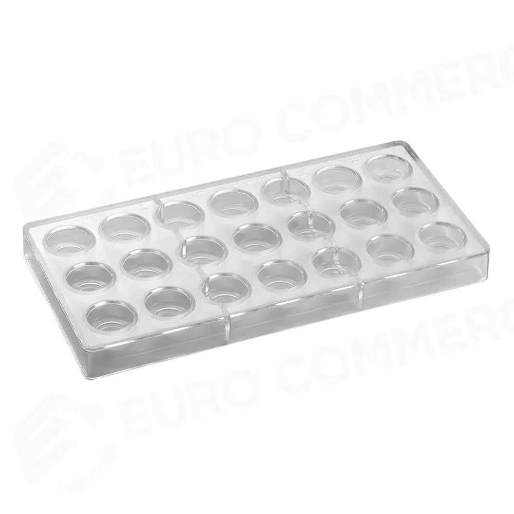 STAMPO PER PRALINE ROTONDE ARTISANAL MM 275X135 21 PEZZI LINEA Ø 28 X H 14 MM - VOL. 10 GR - PC100FR - PAVONI ITALIA