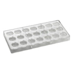 STAMPO PER PRALINE ROTONDE ARTISANAL MM 275X135 21 PEZZI ONDA Ø MM 29X14 H - VOL. 10 GR - PC102FR - PAVONI ITALIA