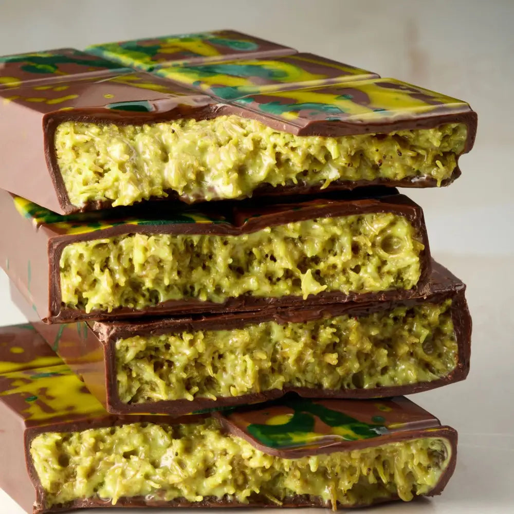 STAMPO PER TAVOLETTE IN CIOCCOLATO DUBAI- MM 150×70×18 H VOL. ~ 200 G 3 IMPRONTE - DIM STAMPO MM 275X175 - PC5078FR