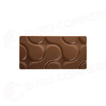 STAMPO PER TAVOLETTE IN CIOCCOLATO FLOW VALLÈE - MM 154X77X8 H ~ 100 G 3 IMPRONTE - DIM STAMPO MM 275X175 - PC5007FR