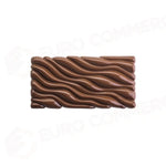 STAMPO PER TAVOLETTE IN CIOCCOLATO FLUID VALLÉE - MM 154 X 77 X H 11 VOL. ~ 100 G 3 IMPRONTE - DIM STAMPO MM 275X175