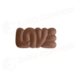 STAMPO PER TAVOLETTE IN CIOCCOLATO LOVELY BACHOUR - MM 150X76X10 H VOL. ~ 100 G 3 IMPRONTE DIM STAMPO MM 275X175