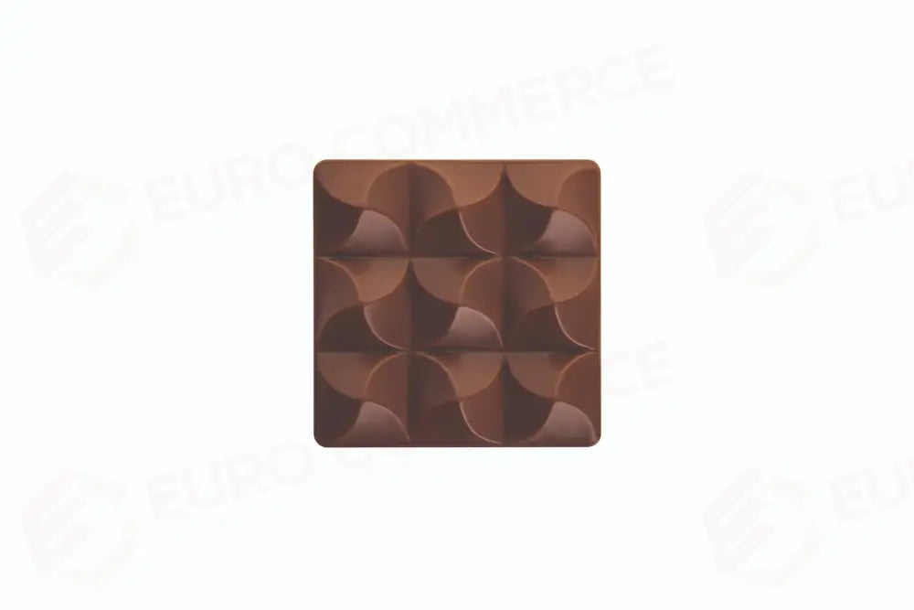 STAMPO PER TAVOLETTE IN CIOCCOLATO MINI MOULIN VALLÈE - MM 70X70X14 H ~ 50 G 6 IMPRONTE - DIM STAMPO MM 275X175