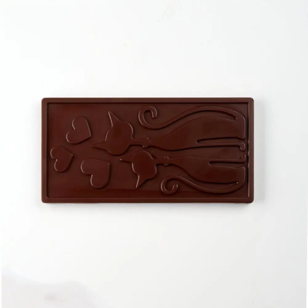 STAMPO PER TAVOLETTE IN CIOCCOLATO MINOU FABRIZIO FIORANI - MM 154X77X9 H VOL. ~ 100 G 3 IMPRONTE - DIM STAMPO MM