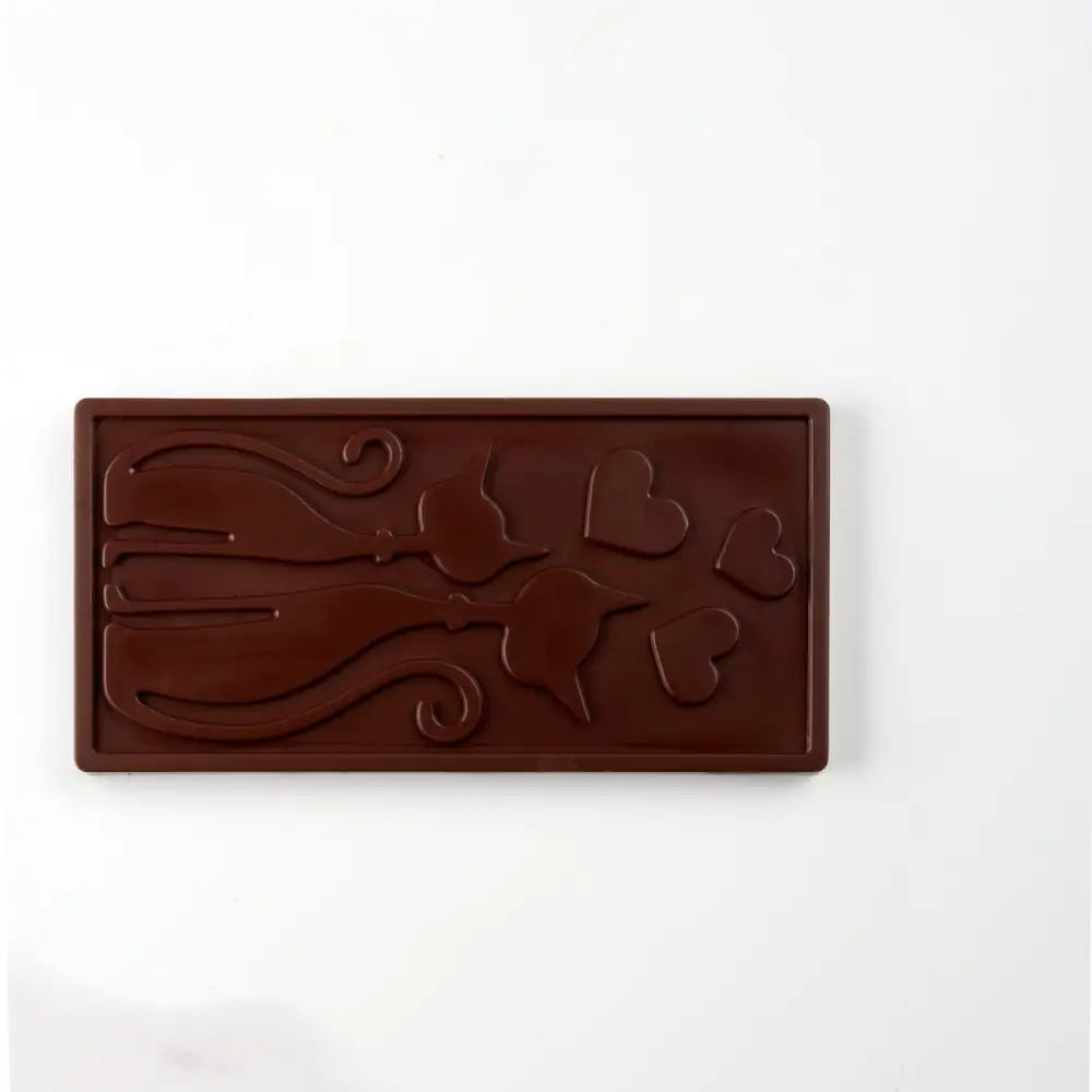 STAMPO PER TAVOLETTE IN CIOCCOLATO MINOU FABRIZIO FIORANI - MM 154X77X9 H VOL. ~ 100 G 3 IMPRONTE - DIM STAMPO MM