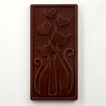STAMPO PER TAVOLETTE IN CIOCCOLATO MINOU FABRIZIO FIORANI - MM 154X77X9 H VOL. ~ 100 G 3 IMPRONTE - DIM STAMPO MM