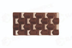 STAMPO PER TAVOLETTE IN CIOCCOLATO PIXIE FIORANI - MM 154X77X11 H VOL. ~ 100 G 3 IMPRONTE - DIM STAMPO MM 275X175