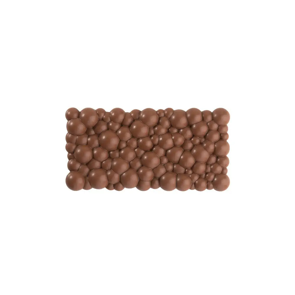 STAMPO PER TAVOLETTE IN CIOCCOLATO SPARKLING FIORANI - MM 150X77X12 H VOL. ~ 100 G 3 IMPRONTE - DIM STAMPO MM 275X175