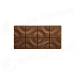 STAMPO PER TAVOLETTE IN CIOCCOLATO TARGET VALLÈE - MM 154X77X8 H ~ 100 G 3 IMPRONTE - DIM STAMPO MM 275X175 - PC5008FR