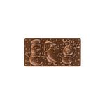 STAMPO PER TAVOLETTE IN CIOCCOLATO XMAS FRIENDS FIORANI - MM 154X77XH 13 VOL. ~ 100 G 3 IMPRONTE - DIM STAMPO MM
