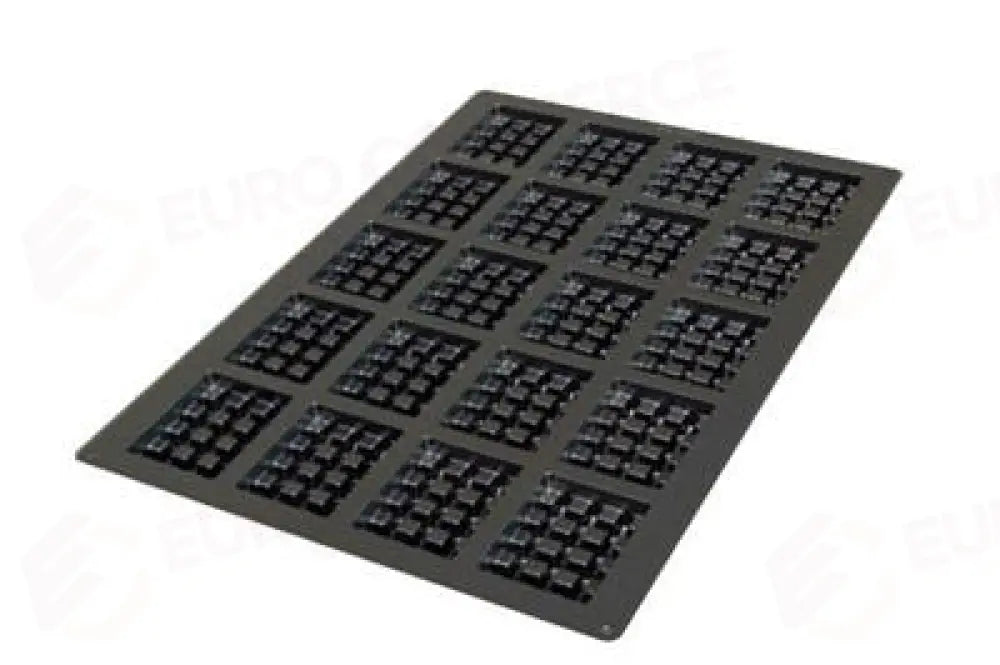 STAMPO WAFFEL SQUARE 95X70 MM SESSANTA QUARANTA SQ052 SILIKOMART - 7590385 - MEDRI