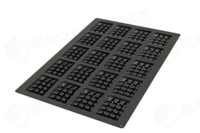 MOULE GAUFRES CARRÉ 95X70 MM SESSANTA QUARANTA SQ052 SILIKOMART - 7590385 - MEDRI