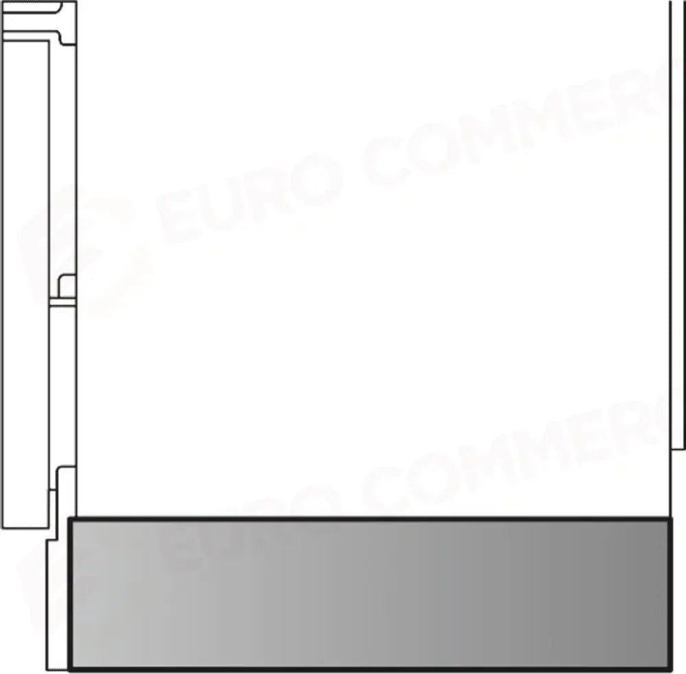 STAND E ARMADI NEUTRI PARETI INFERIORI IN ACCIAIO INOSSIDABILE PER INSTALLAZIONE LIBERA - XUC511 - UNOX