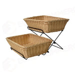 STAND PORTA CESTINI 39X23 CM ISTANBUL NERO DRT-1012BK MEDRI - 13650136 - MEDRI