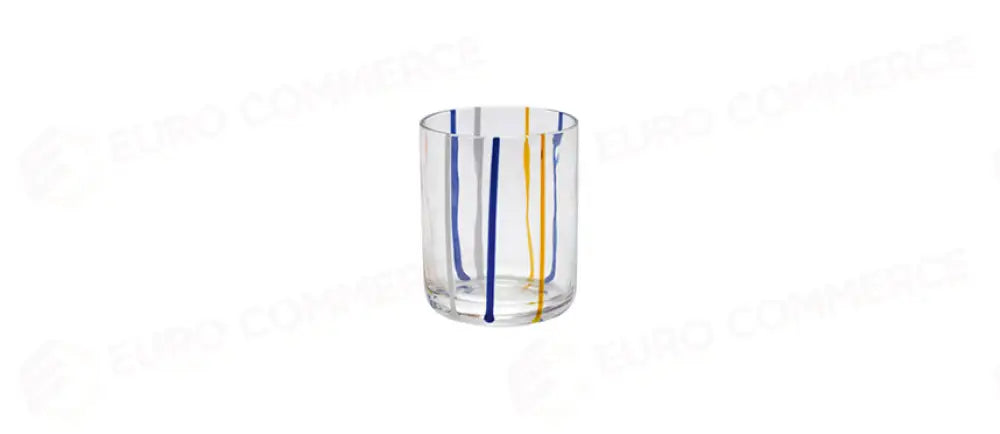 STICK BICCHIERE BIANCO-ARANCIO-BLU CL.37,5 - 200405 - MORINI