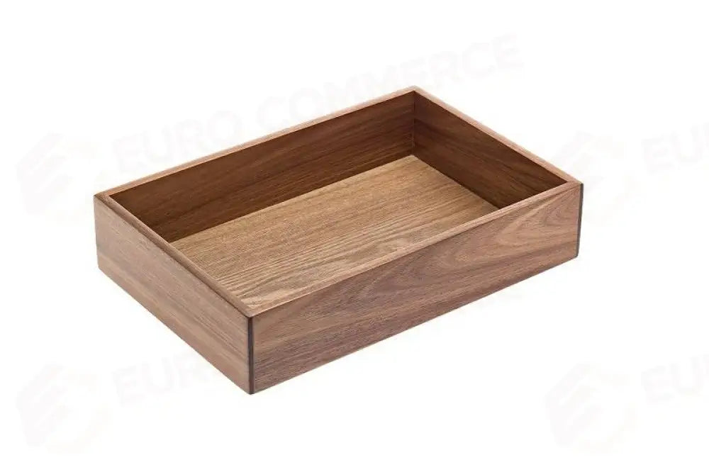 SUPPORTO IN ACACIA PER VASSOI NATURALE - GN 1/1 - 53,2X32,5X9 CM - S5045 - LEONE - ESPOSITORI BUFFET IN ACACIA