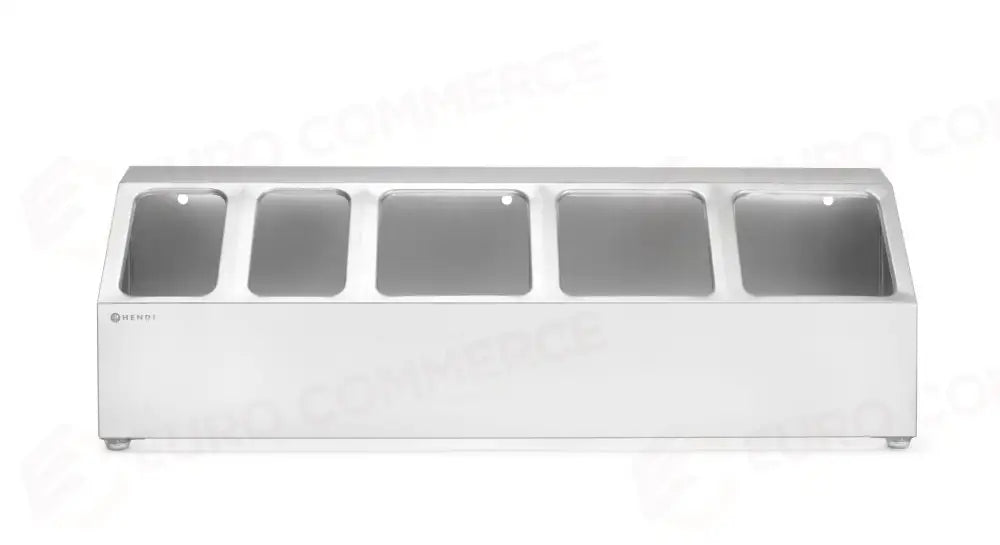 SUPPORTO PER CONTENITORE GASTRONORM HENDI 5 SCOMPARTI 745X245X(H)215MM - 820049