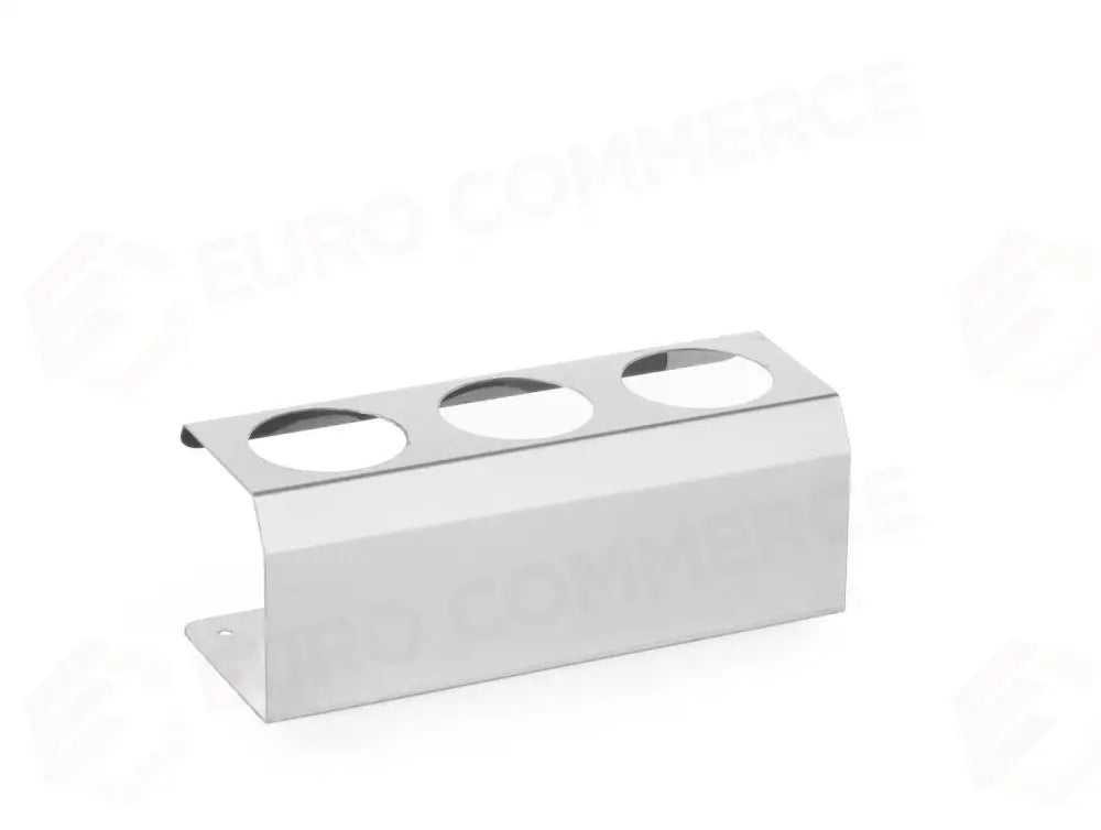 SUPPORTO PER DISPENSER. 3 ALLOGGIAMENTI DA Ø 50 MM 209X80X(H)78MM - HENDI