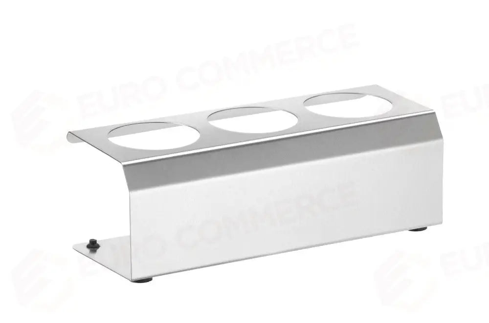SUPPORTO PER DISPENSER. 3 ALLOGGIAMENTI Ø57 MM 229X90X(H)78MM - HENDI