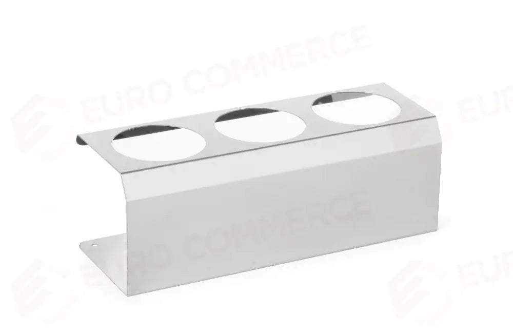 SUPPORTO PER DISPENSER. 3 ALLOGGIAMENTI Ø70 MM 274X102X(H)98MM - HENDI