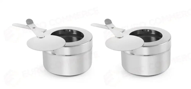 SUPPORTO PER LATTINA DI CARBURANTE PER PIATTI - 2 PZ., HENDI, 2 PEZZI, Ø90X(H)60MM - 470527