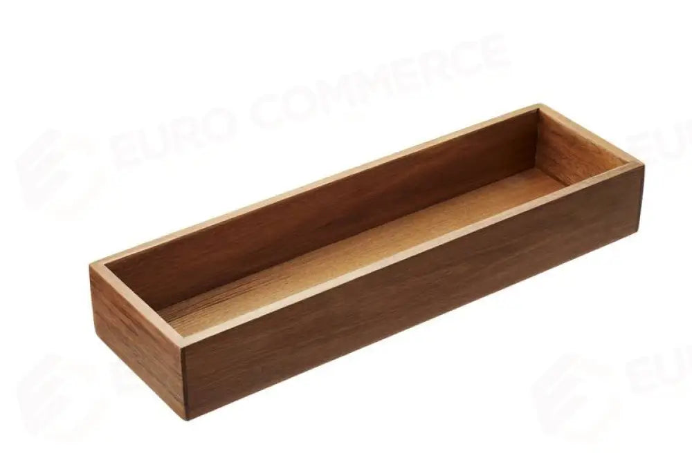 SUPPORTO PER VASSOIO ACACIA NATURALE - CM 32,5X17,6X5,6H - S5081 - LEONE - ESPOSITORI BUFFET IN ACACIA